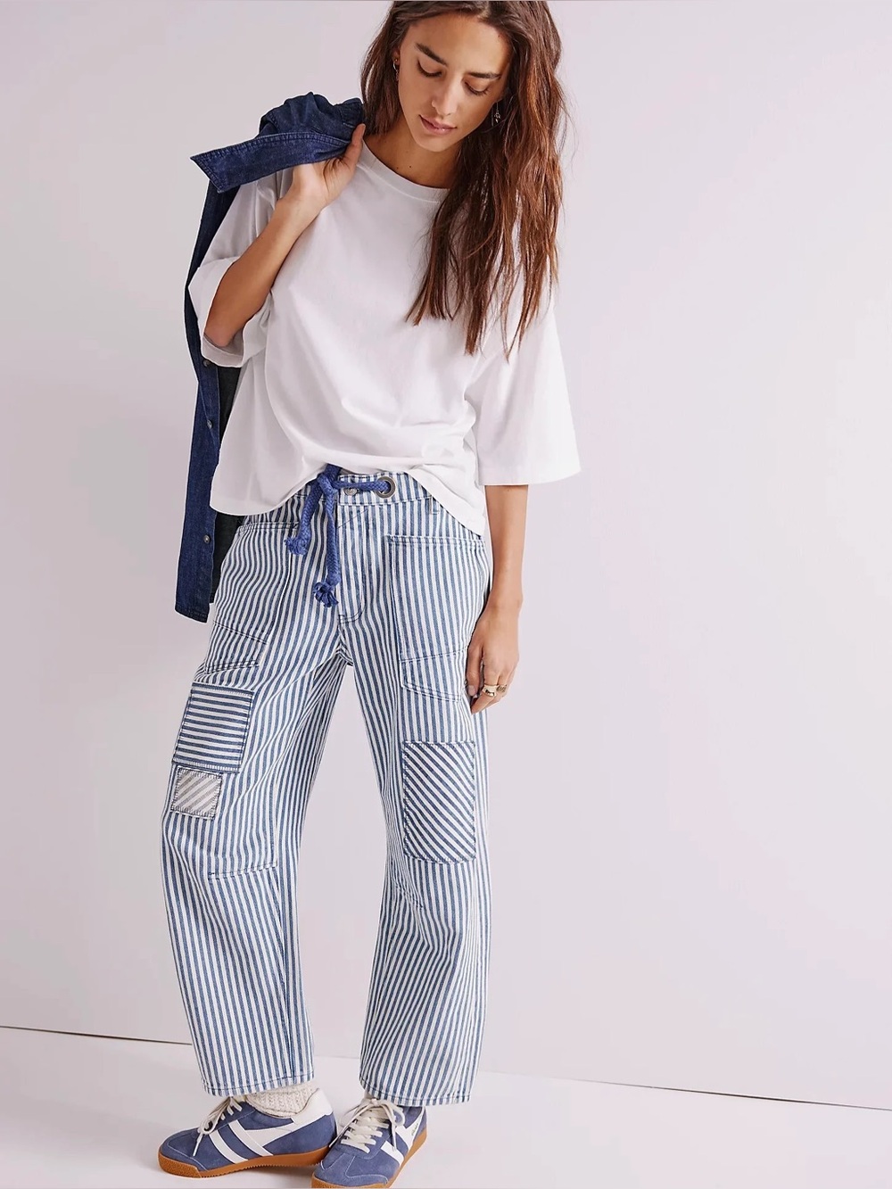 NWOT Free People Moxie Railroad Low-Slung jeans $168 MSRP